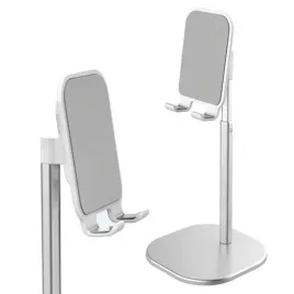 uchwyt-na-biurko-stojak-na-telefon-tablet-alogy-srebrny