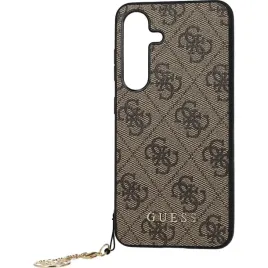 eleganckie-etui-guess-4g-charms-do-samsung-s24-s921-brazowe-ochrona