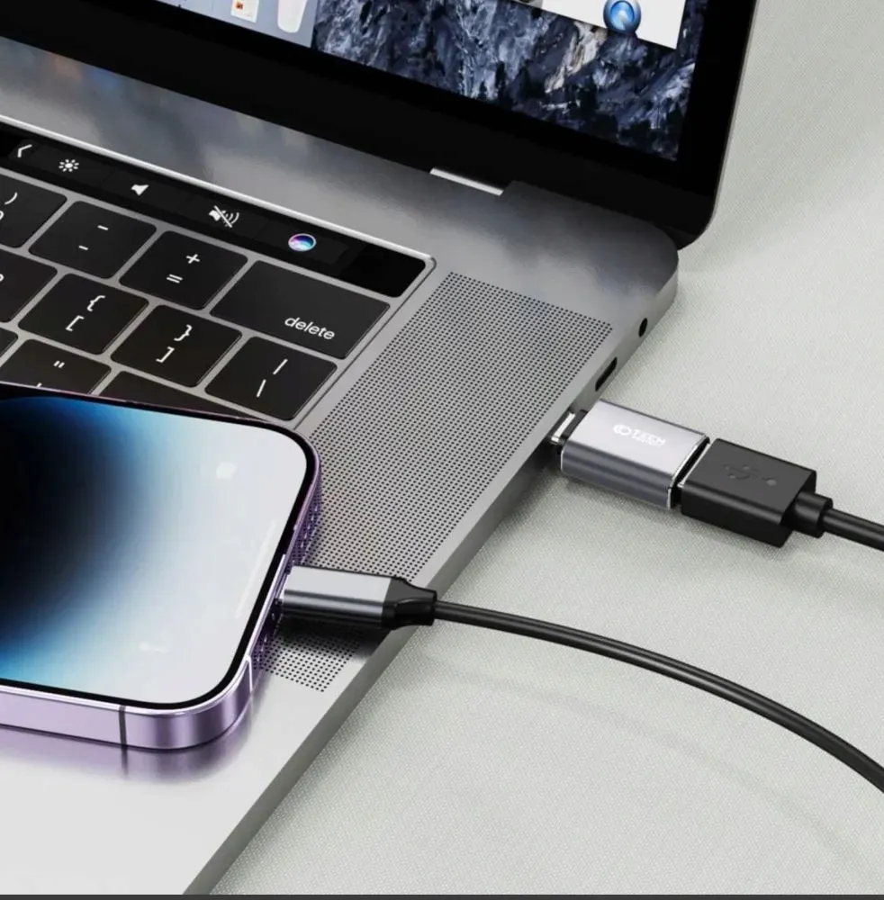 adapter-tech-protect-ultraboost-usb-c-do-lightning-szary-stan-nowy
