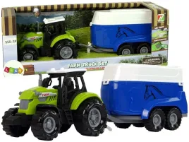 traktor-z-przyczepa-dla-konia-odpinana-i-otwierana-jak-prawdziwy-dzwieki