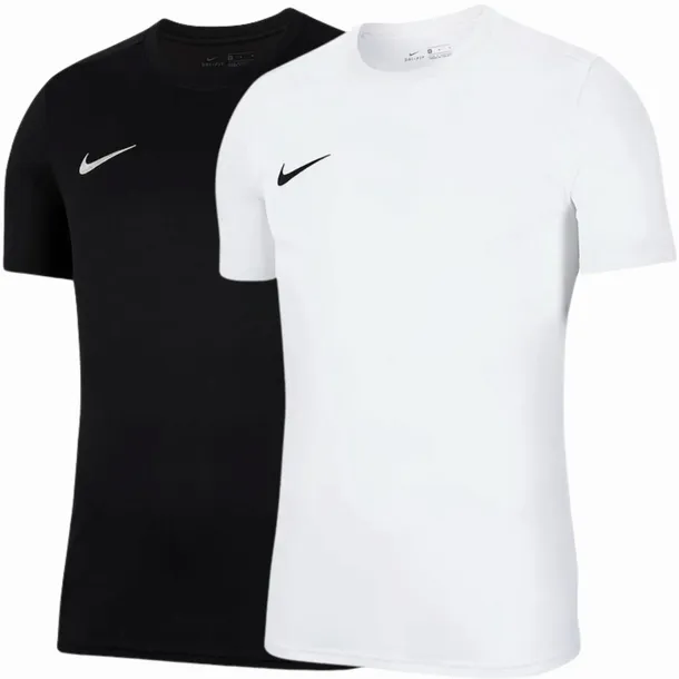 Zestaw 2 szt. NIKE KOSZULKA MĘSKA t-shirt CZARNA + BIAŁA - L - 183cm
