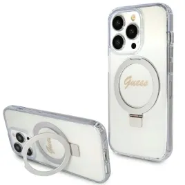 etui-guess-ring-stand-script-glitter-magsafe-na-iphone-15-pro-przezroczys