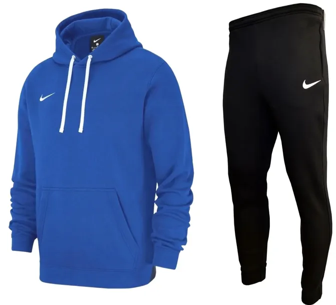 Nike dres męski komplet dresowy spodnie bluza bawełna roz. M