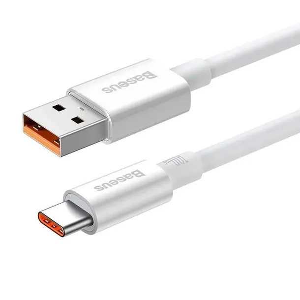 kabel-usb-do-usb-c-baseus-superior-100w-0-25m-bialy-konstrukcja-oplot