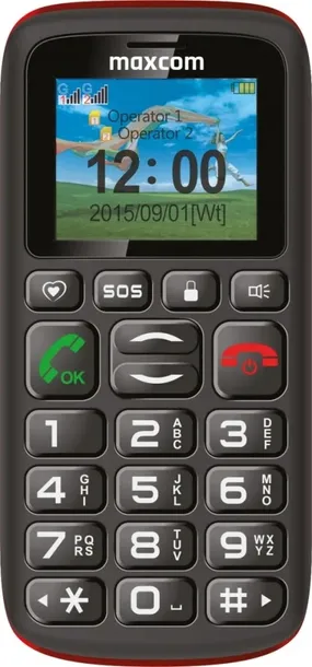 maxcom-mm428-czarny-stan-nowy