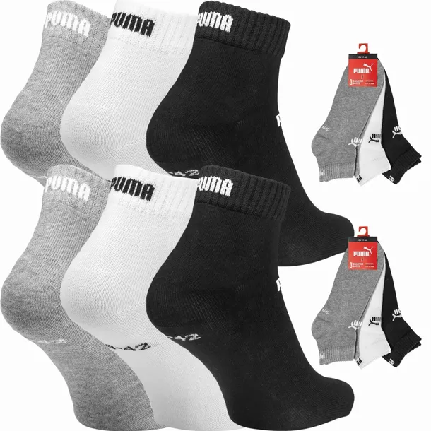 PUMA SKARPETY SKARPETKI 6PAK 43-46 MIX