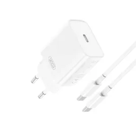 xo-ladowarka-sieciowa-ce15-pd-20w-usb-c-biala-kabel-usb-c-usb-c