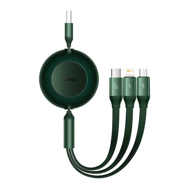 kabel-usb-3w1-baseus-bright-mirror-3-micro-usb-lightning-usb-c-66w-stan-nowy-kolor-zielony