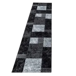 dywan-nowoczesny-hawaii-czarno-szary-80-cm-x-300-cm