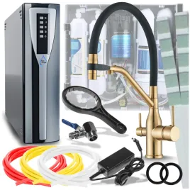 system-filtrowania-wody-nanofiltr-bateria-zlota-trojdrozna-kran-do-kuchni