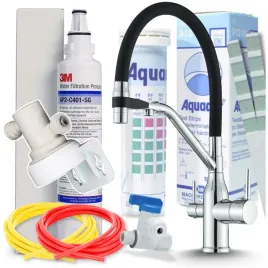 bateria-kuchenna-chrom-pakiet-uzdatniacz-armatura-z-podlaczeniem-do-filtra