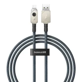 kabel-baseus-unbreakable-usb-ip-2-4a-1m-bialy