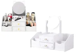 mala-toaletka-dziecieca-lustro-z-uszami-szufladki-drewniana-biala