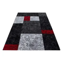 dywan-nowoczesny-hawaii-szaro-czerwony-200-cm-x-290-cm