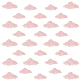 naklejki-na-sciane-dla-dzieci-rozowe-chmury-pastelowe-chmurki-boho-zestaw