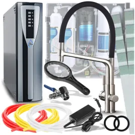 system-filtrowania-wody-nanofiltr-bateria-srebrna-trojdrozna-kran-do-kuchni