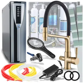 system-filtrowania-wody-nanofiltr-bateria-zlota-trojdrozna-kran-do-kuchni