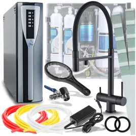 system-filtrowania-wody-nanofiltr-bateria-czarna-trojdrozna-kran-do-kuchni