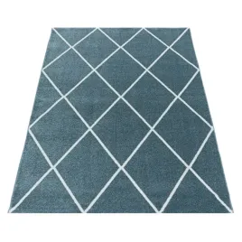 dywan-nowoczesny-rio-romby-niebieski-80-cm-x-150-cm
