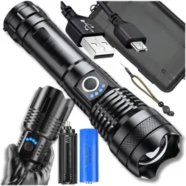 latarka-akumulatorowa-taktyczna-wojskowa-survivalowa-led-zoom-usb-c-mocna