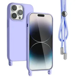etui-z-regulowana-smycza-do-iphone-15-61-violet-silikonowe-ochronne