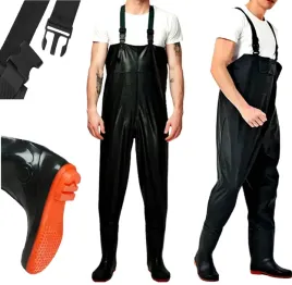 wodery-rybackie-spodnie-wedkarskie-gumowe-z-szelkami-spodniobuty-rozm-45