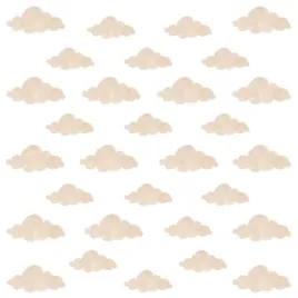 naklejki-scienne-dla-dzieci-bezowe-chmurki-pastelowe-chmury-boho-zestaw