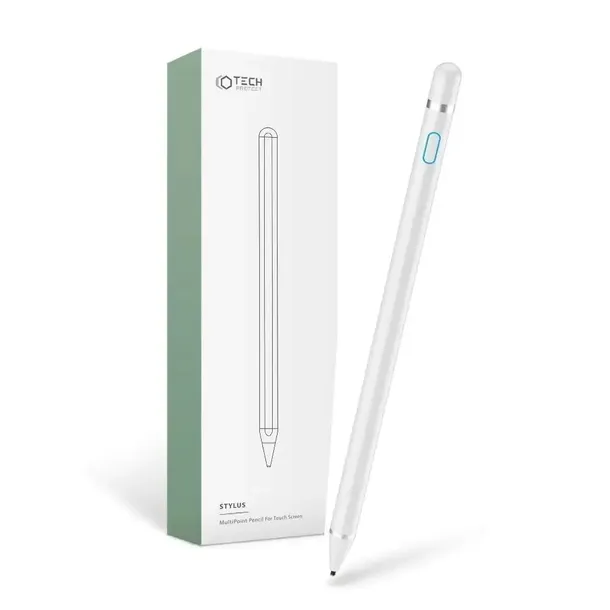 tech-protect-rysik-stylus-bialy-do-android-ios-windows-10-precyzyjny-dlugosc-14-cm