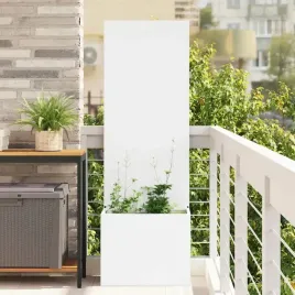 vidaxl-donica-ogrodowa-z-dekoracyjna-plyta-bialy-50-x-140-cm