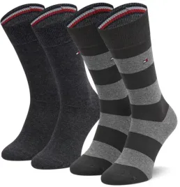 tommy-hilfiger-skarpety-meskie-39-42-popiel-antracyt