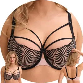 gaia-1327-ivana-biustonosz-polusztywniany-semi-soft-czarno-rozowy-90d
