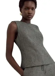 karen-millen-petite-szara-bluzka-bez-rekawow-z-baskinka-welniana-36-b1f
