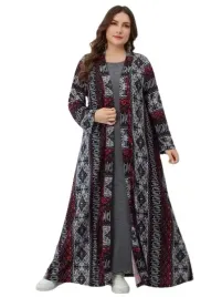 shein-komplet-dlugi-kardigan-wzorzysty-i-sukienka-szara-plus-size-48-1en