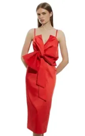 karen-millen-czerwona-sukienka-z-dekoltem-szpic-i-kokarda-38-b1f