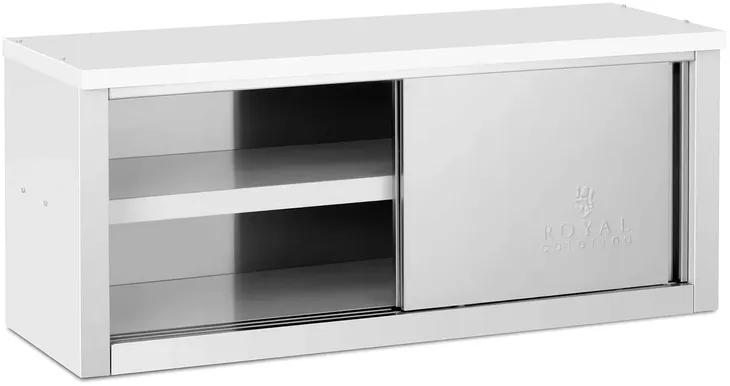 SZAFKA WISZĄCA GASTRONOMICZNA Royal Catering 120x40 cm Drzwi Przesuwne