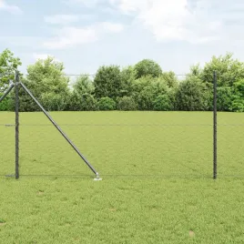 ogrodzenie-szesciokatne-vidaxl-szare-1x10-m-stal