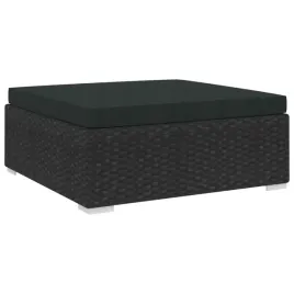 vidaxl-podnozek-modulowy-z-poduszka-1-szt-polirattan-czarny