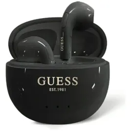 sluchawki-tws-guess-glossy-effect-egg-shape-printed-classic-logo-czarne