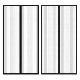 vidaxl-moskitiery-na-drzwi-210-x-100-cm-2-szt-z-magnesem-czarne