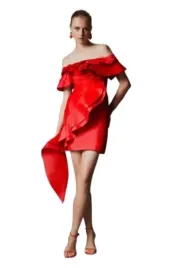 karen-millen-czerwona-sukienka-mini-falbana-dla-niskich-36-b1f