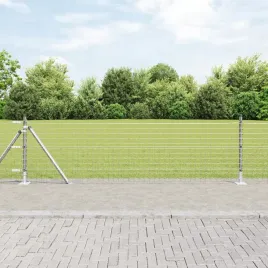 vidaxl-slupki-ogrodzeniowe-z-podstawami-7-szt-o32mm-70cm-galwanizowana-stal