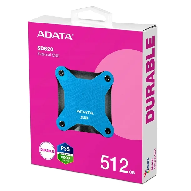 adata-dysk-ssd-sd620-512gb-blue-material-obudowy-guma-metal-tworzywo-sztuczne