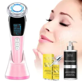 mega-zestaw-masazer-ems-do-twarzy-zel-serum-rozswietlajace-od-farmona