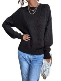shein-sweter-klasyczny-dlugi-rekaw-czarny-38-lsl