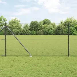 ogrodzenie-szesciokatne-vidaxl-szare-1x10-m-stal