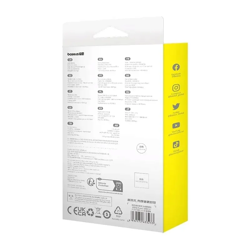 kabel-baseus-unbreakable-usb-usb-c-100m-1m-czarny