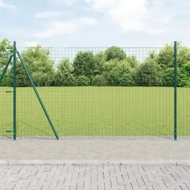 vidaxl-ogrodzenie-euro-z-7-flanszami-14x10-m-stal-galwanizowana