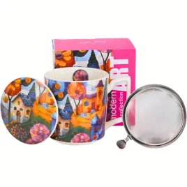 porcelanowy-kubek-450-ml-z-zaparzaczem-do-herbaty-ziol-modern-countryside