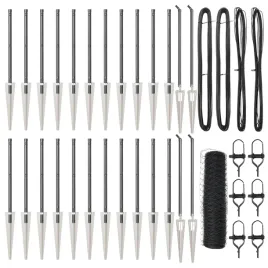 ogrodzenie-szesciokatne-vidaxl-szare-1x50-m-stal