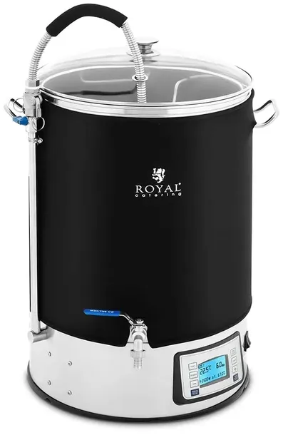 KOCIOŁ WARZELNY Royal Catering 40 L 2500 W z Izolacją LCD do Piwa